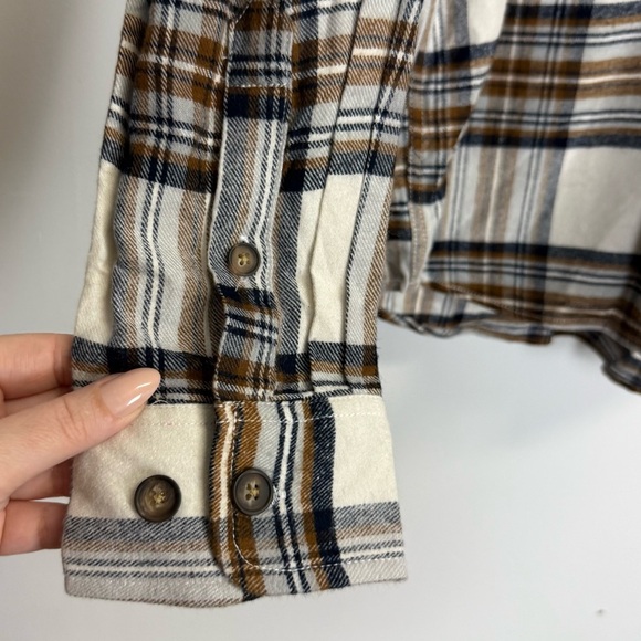 NEW Cactus Man Ricky Singh Hooded Button Up Shirt Mens XL Multicolor Plaid NWOT - Picture 3 of 12